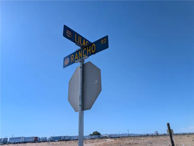 you want to go south on Lilac from Rancho to get to the property
