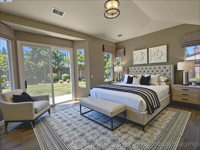 Master Bed - Virtual Staging
