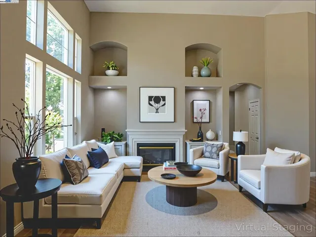 Living Room - Virtual Staging