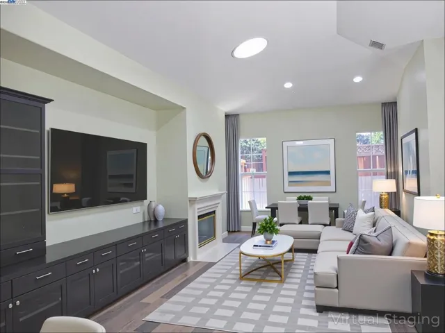 Family Room - Virtual Staging