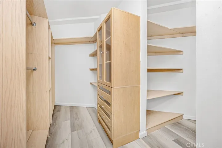 Primary walk-in closet