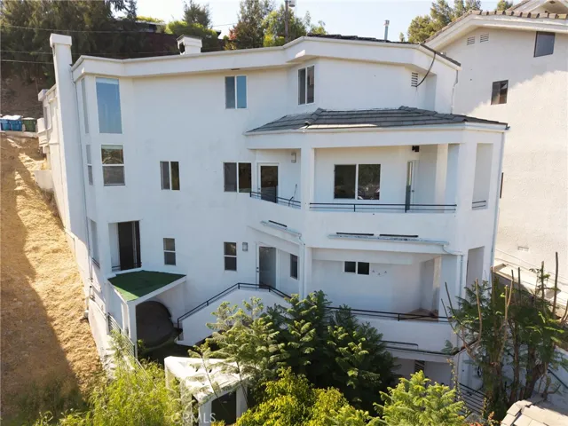 Back of house, hillside