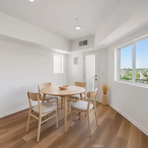 Dining room with views