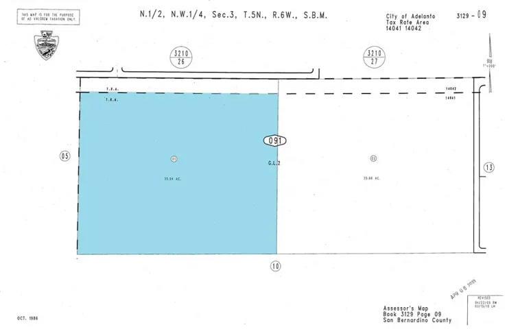 0 Rancho Rd #4, Adelanto, California 92301