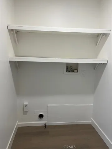 Laundry area