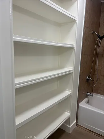 Shelves at 2nd bathroom