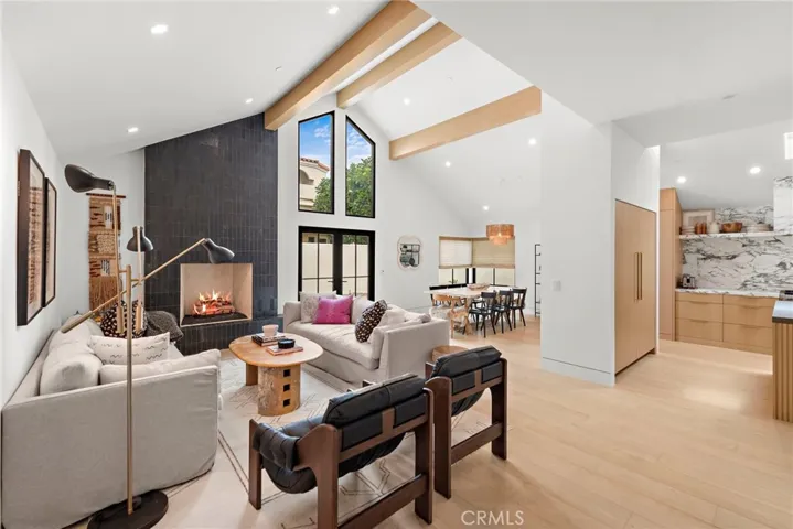 Living Room + Kitchen