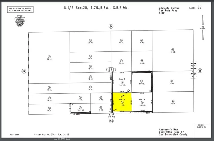 Assessor's map