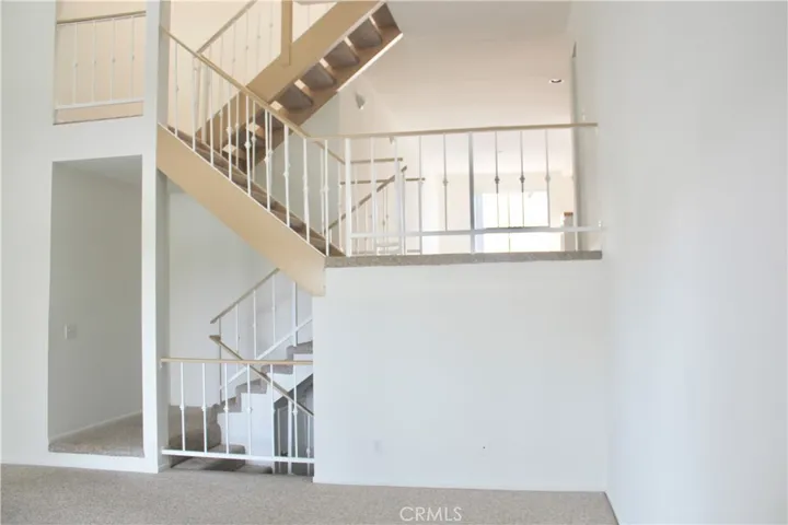 Access from garage to unit and stairs to the rest of the house