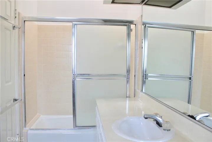 Master bath with skylight
