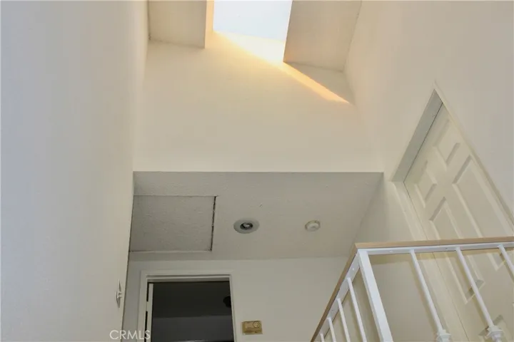 Skylight over stairway