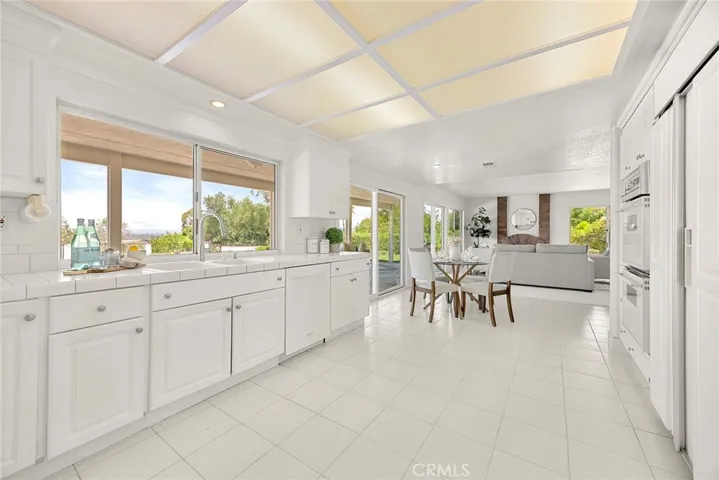 Another view of the kitchen looking toward the family room