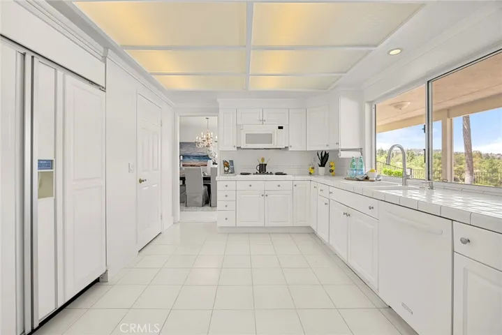 Subzero refrigerator and walk in Pantry