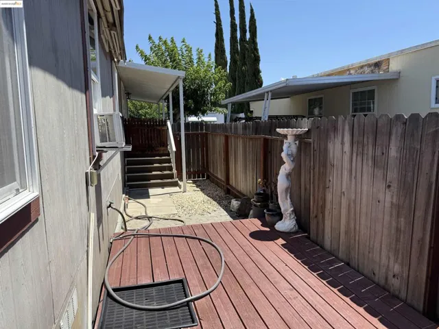 View of deck