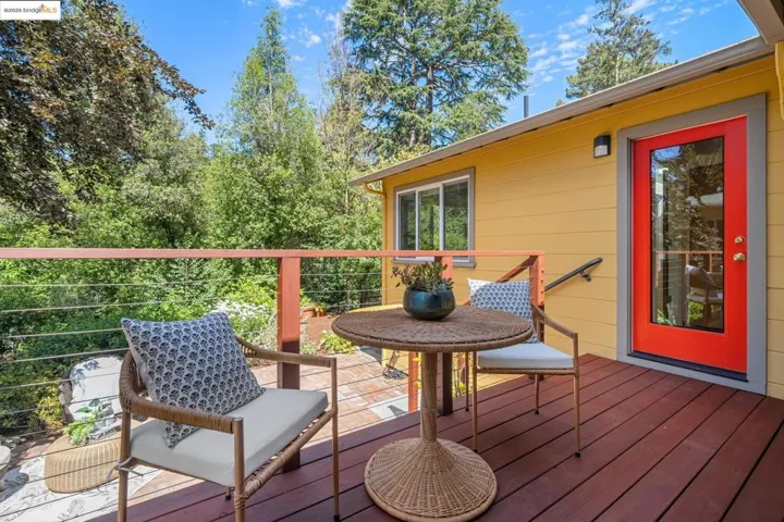 View of deck