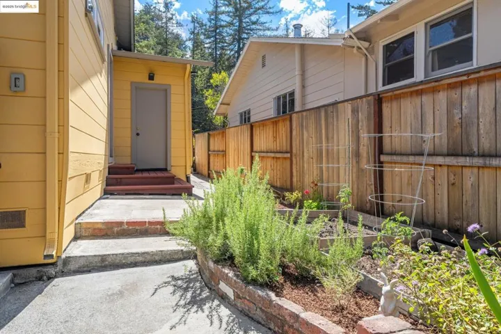 Doorway to property