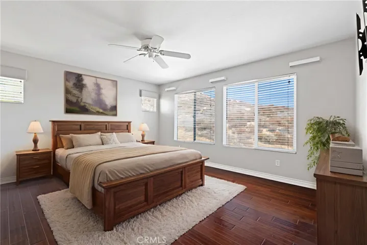 Virtually Staged Primary Bathroom. Separate shower and tub.