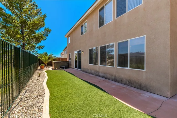 Astro Turf in front and backyard