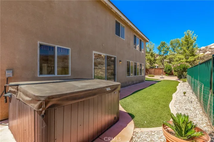 Private backyard with no neighbors....