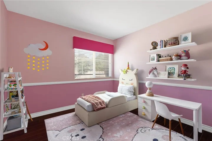 Virtually Staged upstairs secondary bedroom