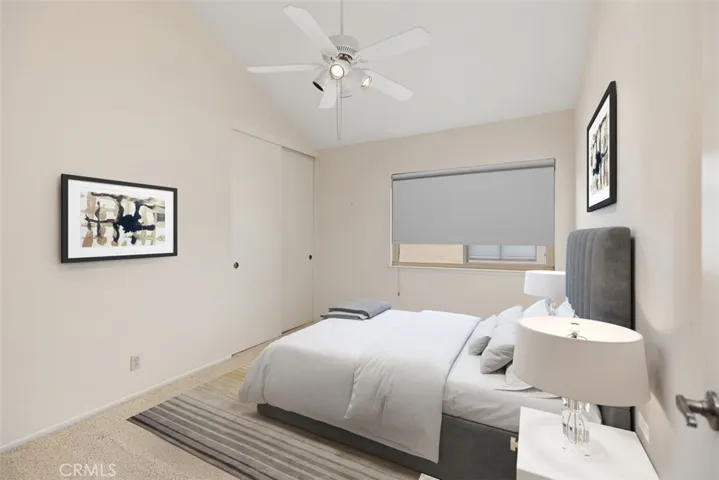 Upstairs bedroom.
Note: This room is virtually staged.