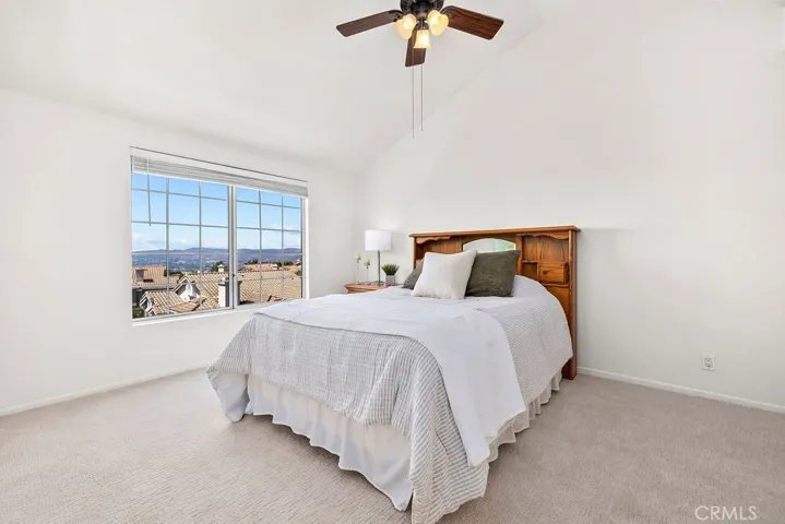 1st primary bedroom with sunset views