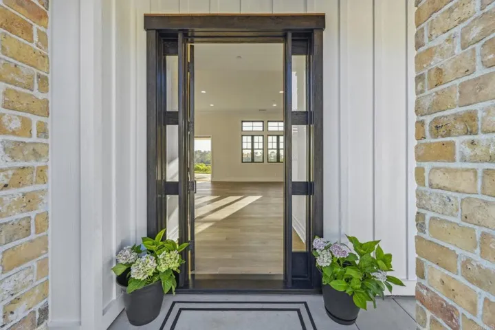 Front entrance