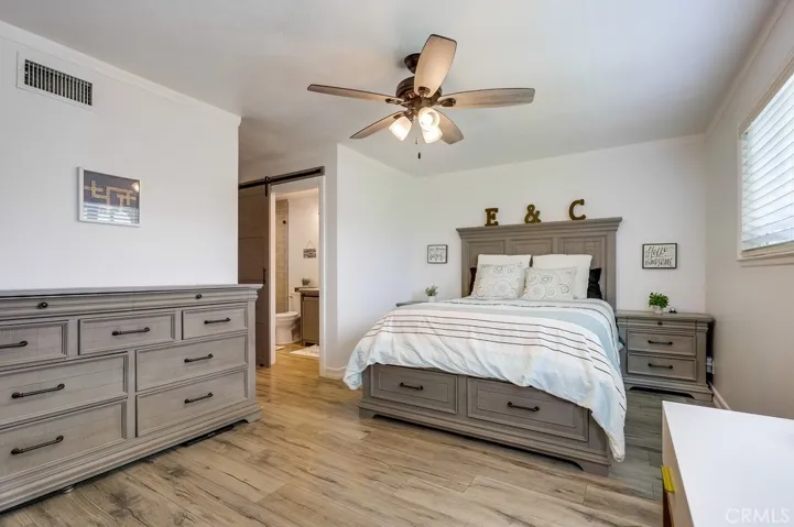 Primary bedroom suite.