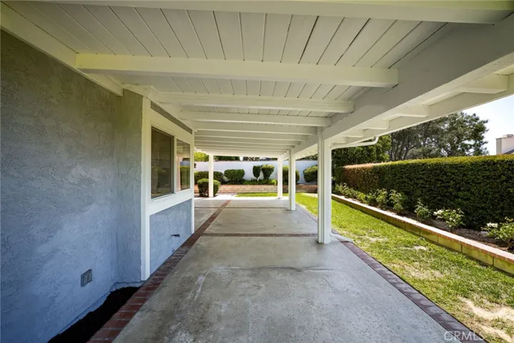 Covered patio with space for tables and chairs, several outdoor conversation areas, an outdoor tv, Ping-Pong table or even a spa. Design the area for your lifestyle.