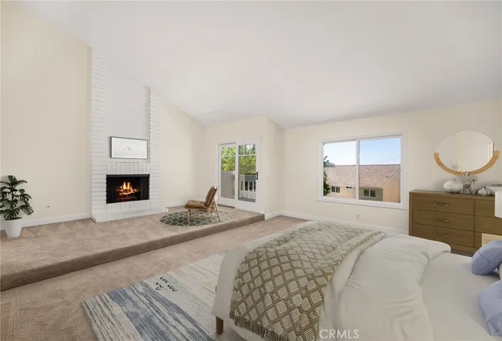Virtually Staged Primary Suite.