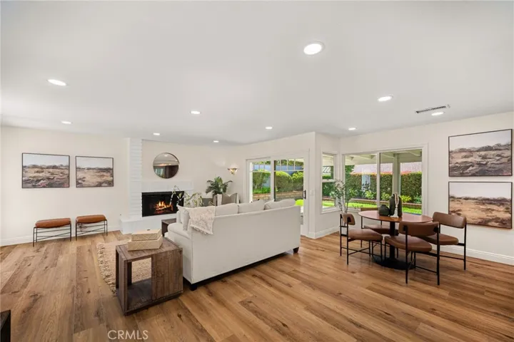 Great Room with view of dining area. Perfect for entertaining.