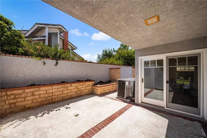 Area off of Great Room with direct access to the house, bathroom and garage.