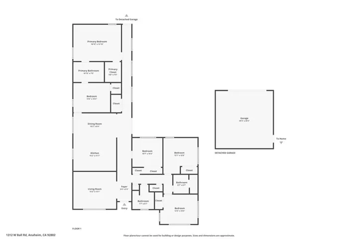 1312 W Ball Road, Anaheim, California 92802