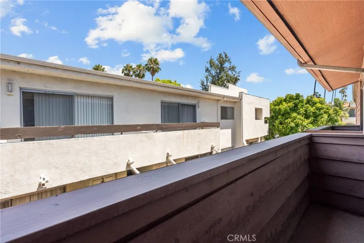 Master bedroom balcony