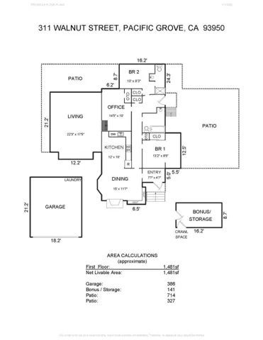 311 Walnut Street, Pacific Grove, California 93950