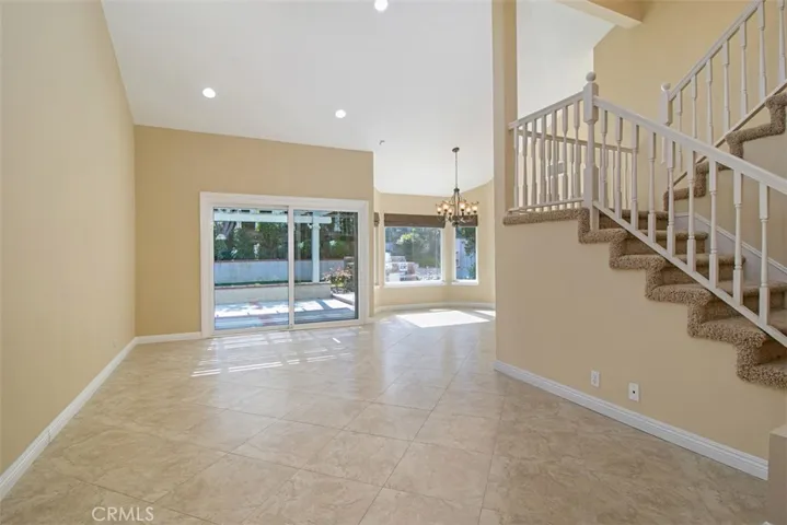 Open floor plan.