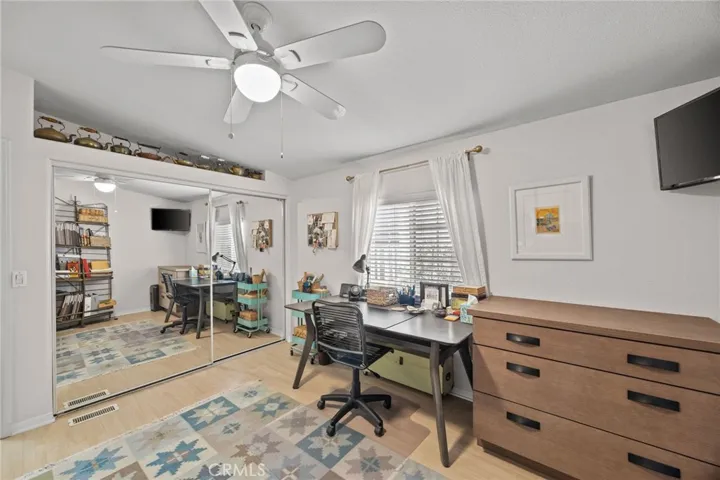 GUEST ROOM USED AS OFFICE