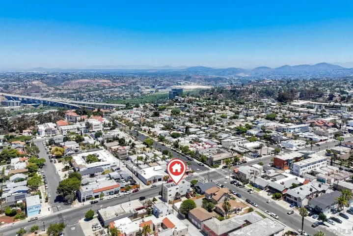 Looking North- Mission Valley and the 805