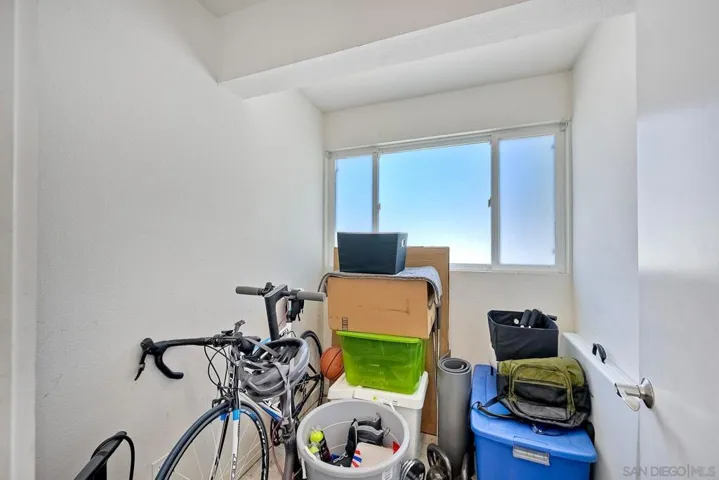 Garage Storage room. Addition space to the right on the other side of the door pictured.