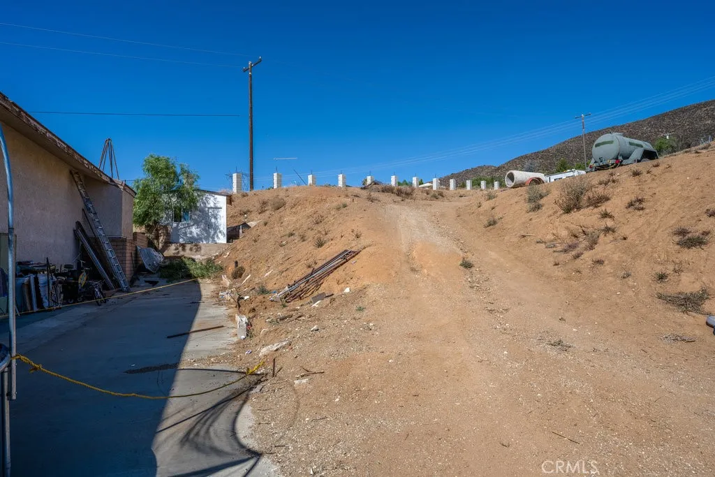 Other entrance to the property