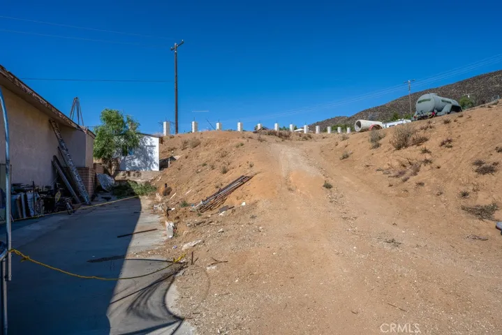 Other entrance to the property