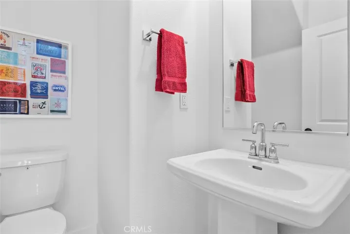 Half bath on main living area