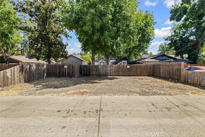 Several parking spaces behind the back gate