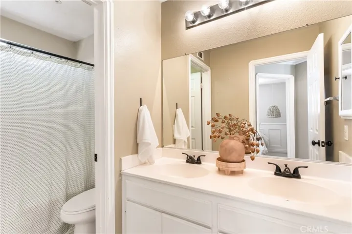 Upstairs Bathroom, Double Sinks