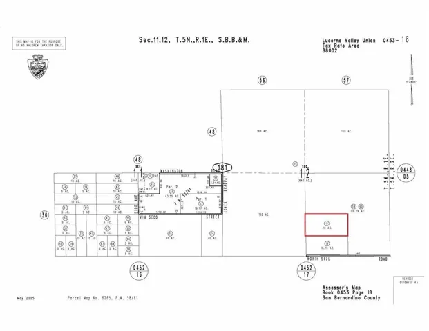 Site marked on Plat