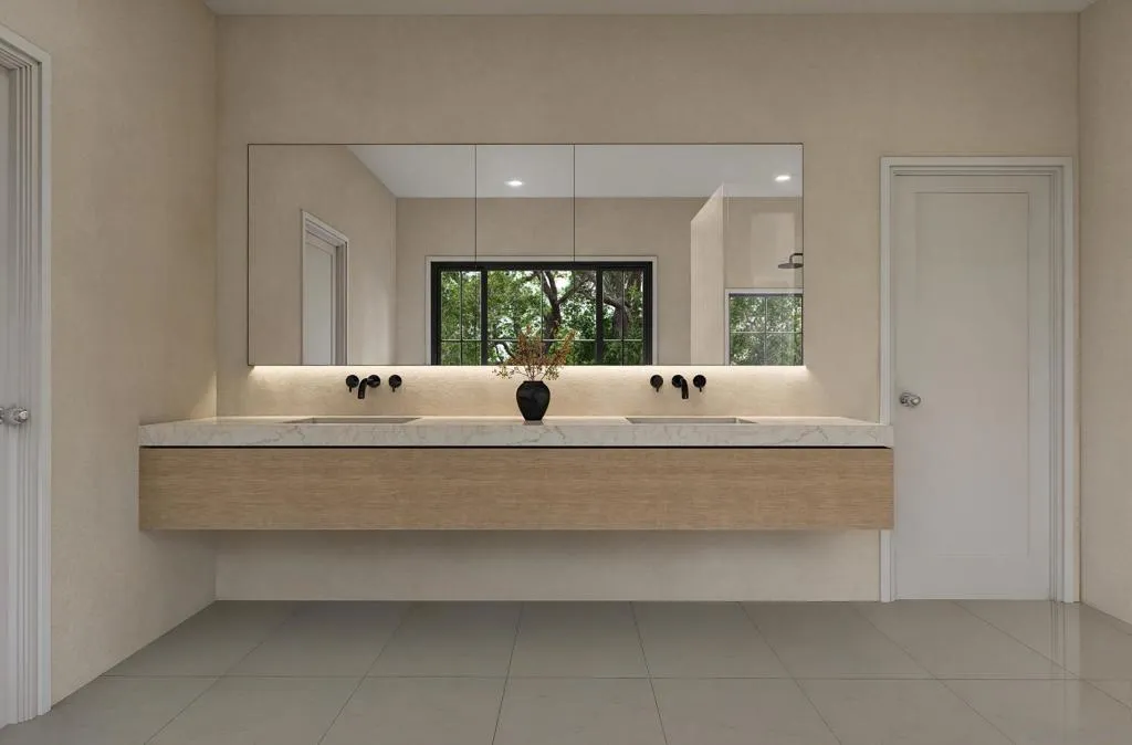 3D rendering of APPROVED plans
