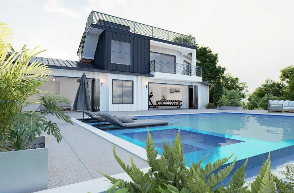 3D rendering of APPROVED plans