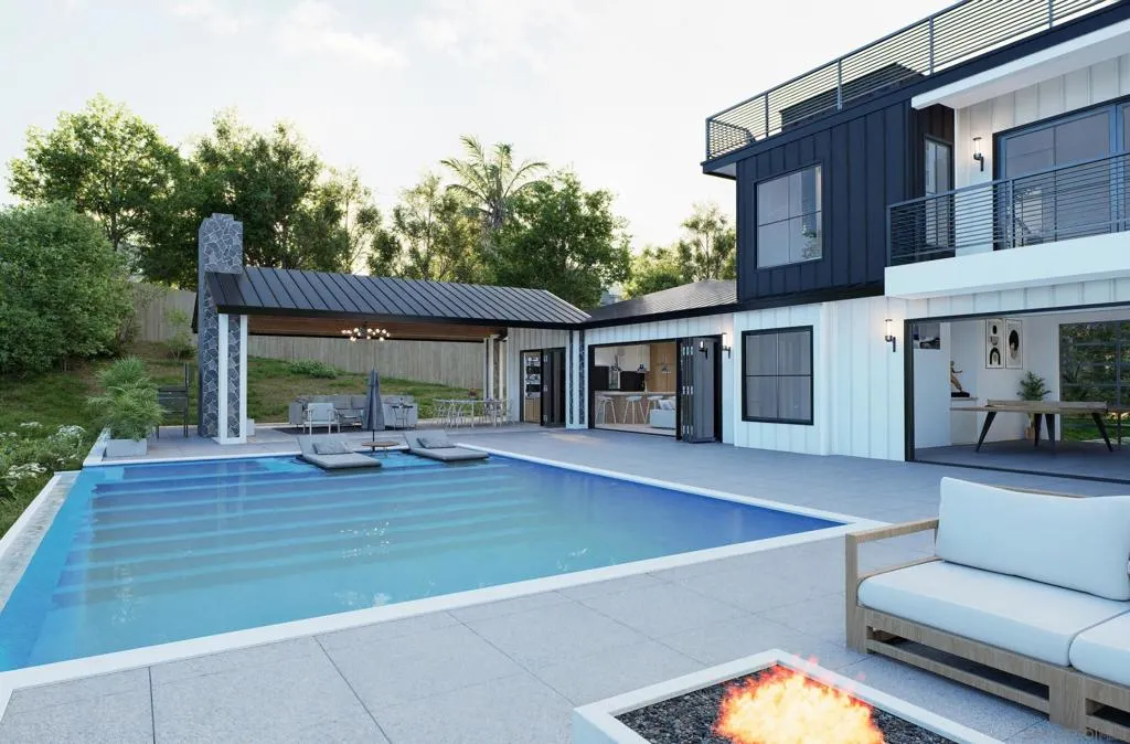3D rendering of APPROVED plans