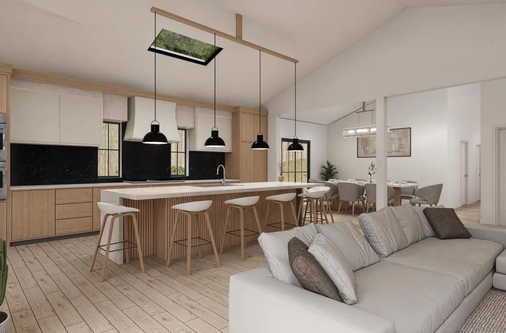 3D rendering of APPROVED plans