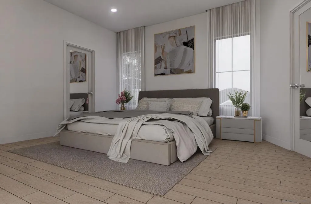 3D rendering of APPROVED plans